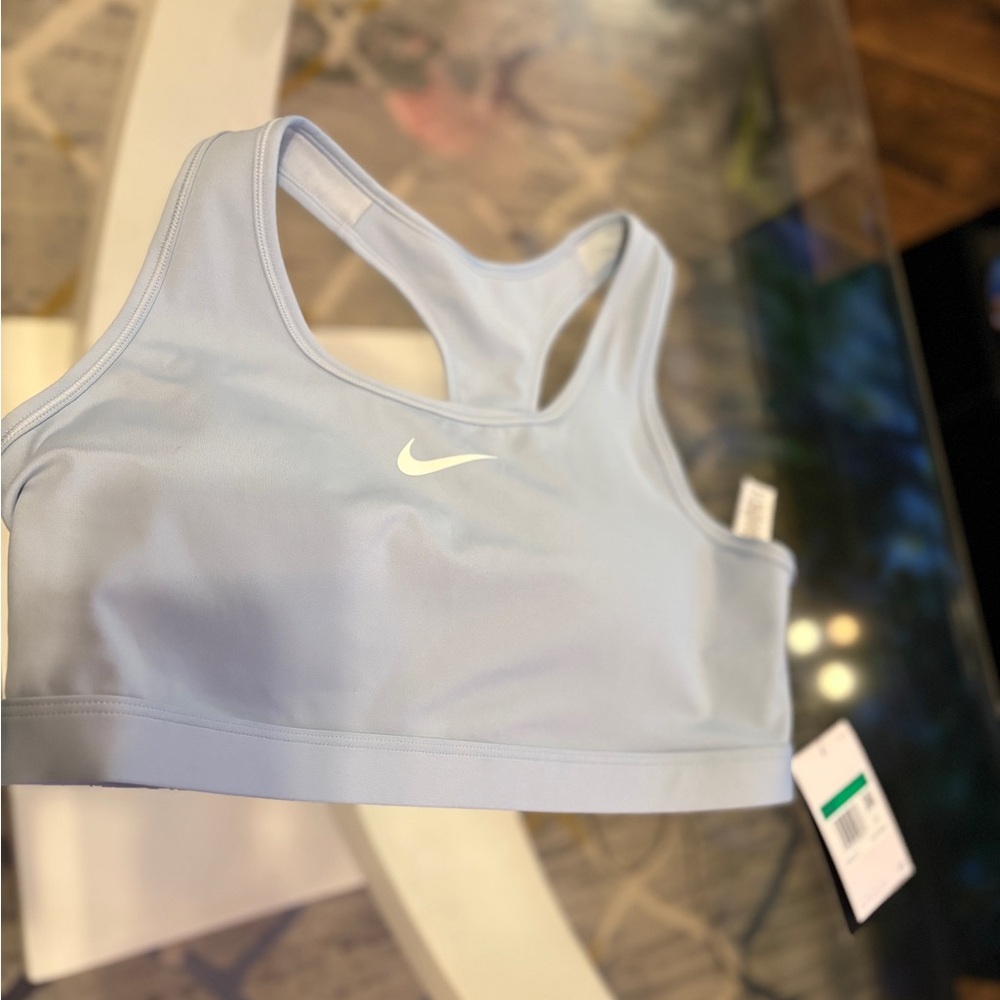 Nike Women's Light Blue Sports Bra